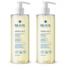 Rilastil Pack Xerolact Aceite Limpiador de Ducha para piel muy seca y atópica 2 x 750 ml