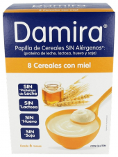 Damira 8 Cereales Miel 600G - Farmacia Ribera