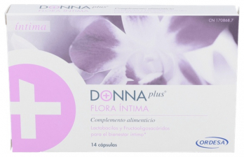 Donnaplus+ Flora Intima 14 Cápsulas - Donna Plus