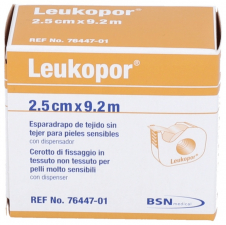 Esparadrapo Leukopor 2`5Cm X 9`2 - Varios