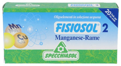 Fisiosol 2 Manganeso-cobre 20 Ampollas Specchiasol
