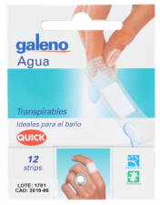 Galeno Tiras Plast 12 Unidadescolor Transparente - Farmacia Ribera