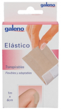 Galeno Tiras Tela Elastico 100X6 Cm Color Piel - Farmacia Ribera