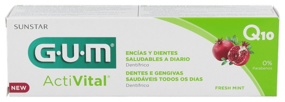 Gum Activital Q10 Pasta 75 Ml - Farmacia Ribera