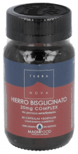 Hierro Bisglicinato 20 mg Comprimidoslex 50 Cápsulas - Terranova