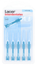 Interdental Recto Conico (6 Unidades) Azul - Lacer