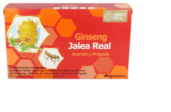 Jalea Real Fresca + Ginseng Arko 20 Amp