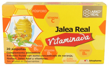 Jalea Real Vitaminada 20 Ampollas 
