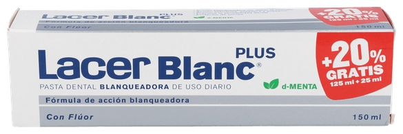 Lacerblanc Plus 125 Ml. Menta + Promocion Lacer