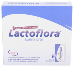 Lactoflora Suero Oral Sabor Frutos Del Bosque 6 Sobres - Farmacia Ribera