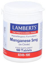 Lamberts Manganeso 5 Mg 100 Tabletas