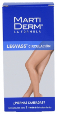 Martiderm Legvass Oral 60 cápsulas - Farmacia Ribera 