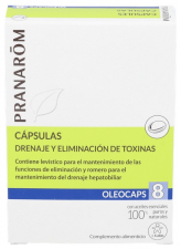 Oleocaps 8 Drenaje Y Elimina Toxinas 30 Cap.  - Pranarom