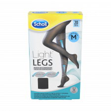 Panty Scholl Light Legs 20 Den Negro M