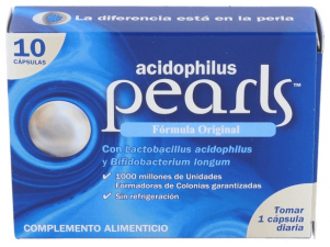 Pearls Acidophilus 10 Cap.  - Varios