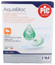Pic Aquabloc Post Op Antibacteriano Aposito Esteril 10 X 8 Cm 5 - Farmacia Ribera