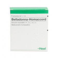 Belladonna-Homaccord 5 ampollas 1,1 ml