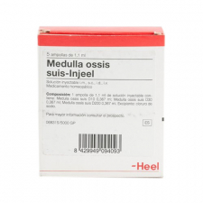 Medulla ossis suis-Injeel 5 ampollas 1,1 ml