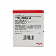 Hypothalamus suis-Injeel 5 ampollas 1,1 ml