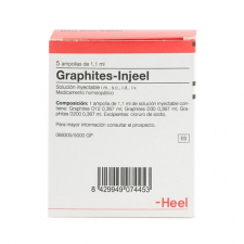 Graphites-Injeel 5 ampollas 1,1 ml
