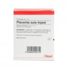 Placenta suis-Injeel 5 ampollas 1,1 ml