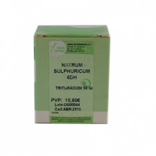 Natrum Sulfuricum 6Dh Trituracion 50Gr Iberhome