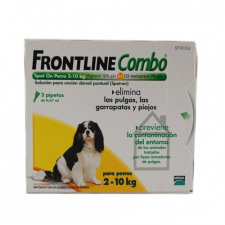 Frontline Combo Spot Perro 2-10 Kg 3 Pipetas