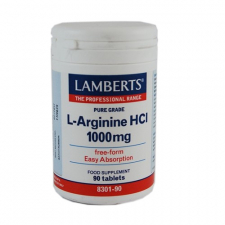 L-Arginine 1000 Mg 90 Capsulas Lamberts