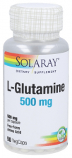Solaray L-Glutamina 500Mg 50 Cápsulas