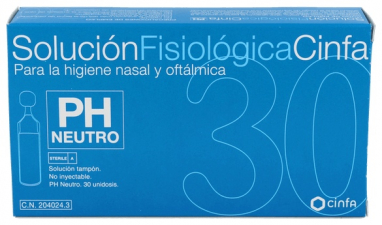 Solución Fisiologica Cinfa 30 Monodosis - Cinfa