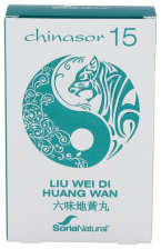 Chinasor 15 Liu Wei Di Huang Wan 30 Comp. - Soria Natural