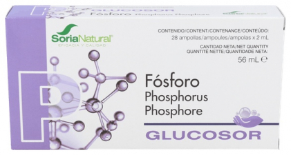 Soria Natural Glucosor Fosforo 28Amp. - Farmacia Ribera