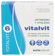 Soria Natural Totalvit 06 Vitalvit Optimismo Y Vitalidad 28 Comp. - Farmacia Ribera