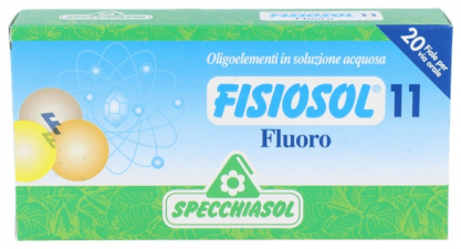Fisiosol 11 (Flúor) 20 Viales/ 2 Ml