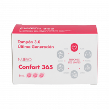 Tampon Esponja Confort 365 Value + 3 U