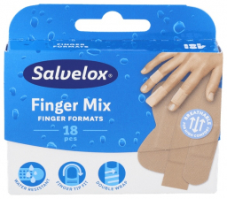 Tiritas Salvelox Finger Mix 18 Uds - Varios