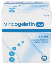 Vincogelatin Plus 15 Sobres - Farmacia Ribera