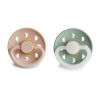 Frigg Pack 2 Chupetes Block Latex Croissant | Sage Moon Phase T.0+