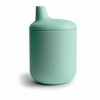 Mushie Taza Didáctica Silicona Cambridge Blue
