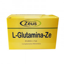 L-Glutamina-Ze Envase 30 Sobres 5 Gr. Zeus