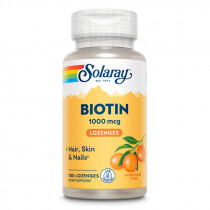 Solaray Biotin 1000 Mcg 100 Cápsulas