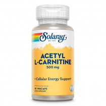 Solaray Acetyl L-Carnitine 500 mg 30 cápsulas