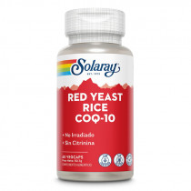 Solaray Red Yeast Rice+Coq-10 60 Cápsulas 
