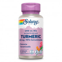 Solaray Turmeric 600 Mg 30 Cápsulas Vegetales