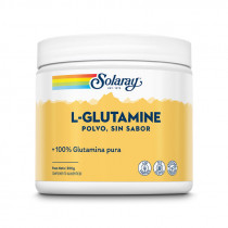 Solaray L-Glutamine Sabor Neutro Polvo 300Gr.