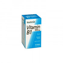 Vitamina B1 (Tiamina) 100 mg 90 Tabletas Health Aid