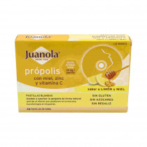 Pastillas Blandas Juanola Propolis Vit C Zinc 24