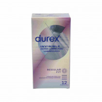 Preservativo Durex Invisible Extra Lubricado 12 Unidades