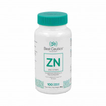 Best Zinc Citrato 46 Mg. BestCeutics 100 Cápsulas 