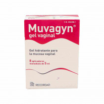 Muvagyn Gel Vaginal Hidratante 5 Ml. 8 Tubos